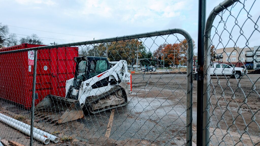 Construction begins for new Casey’s General Store at 17th and Washburn in Topeka, Kansas, featuring convenience store and gas station