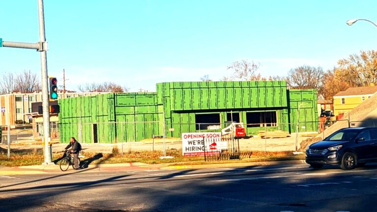 construction has intesified at 17th and washburn Caseys general store