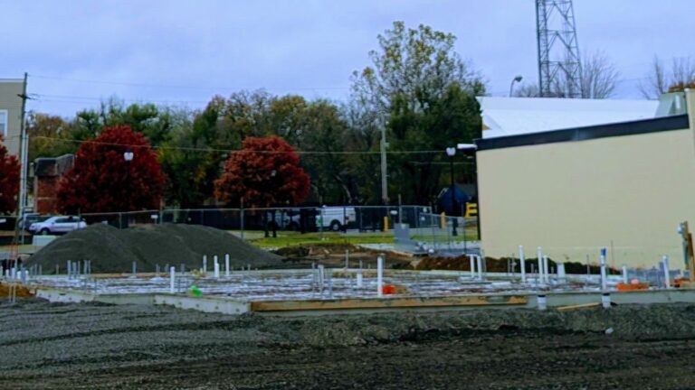 Concrete poured at new central Topeka Casey’s!!!