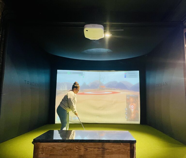 Discover Sunday Funday at Tee Box in downtown Topeka, KS, where families can enjoy $5 golf bays, delicious food, refreshing drinks, and a cozy indoor space perfect for quality family time