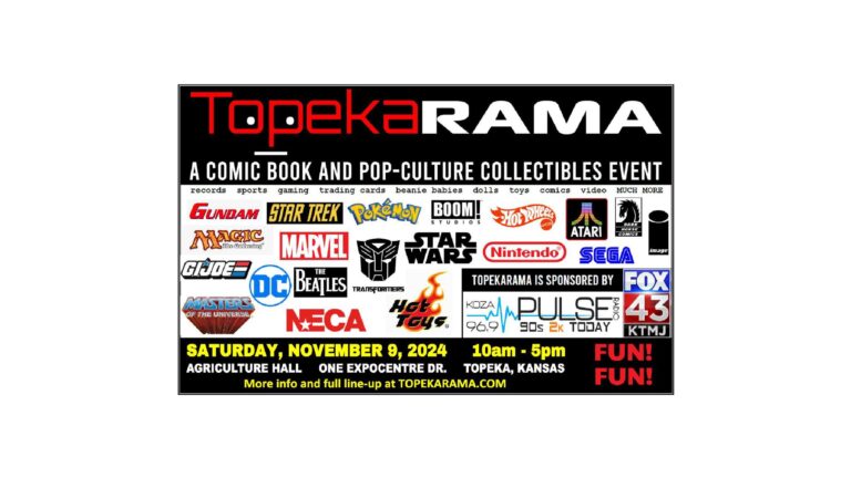 Topekarama 2024: A Comic Book and Pop-Culture Collectibles Event