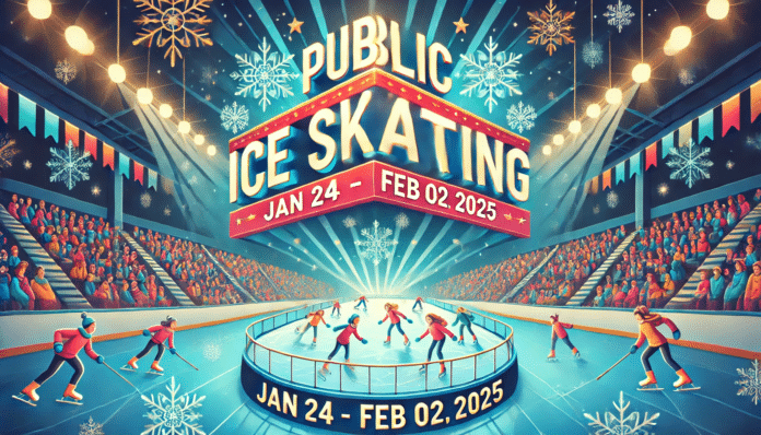 Public Ice Skating at Landon Arena - January 24 to February 2, 2025