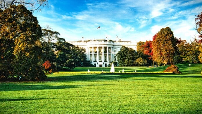 The White House in United States by Tom Fisk