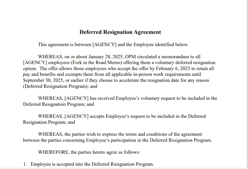 Screenshot 2025 02 05 145703 - BREAKING: VA Medical Workers Receive Contract to Resign—READ THE CONTRACT